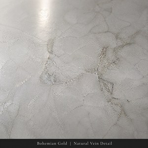Dalle en pierre frittée 1600x3200mm, aspect marbre beige poli avec veines naturelles, pour mur <span class=keywords><strong>TV</strong></span> et mur d'accentuation de villa de luxe - Product Image 3