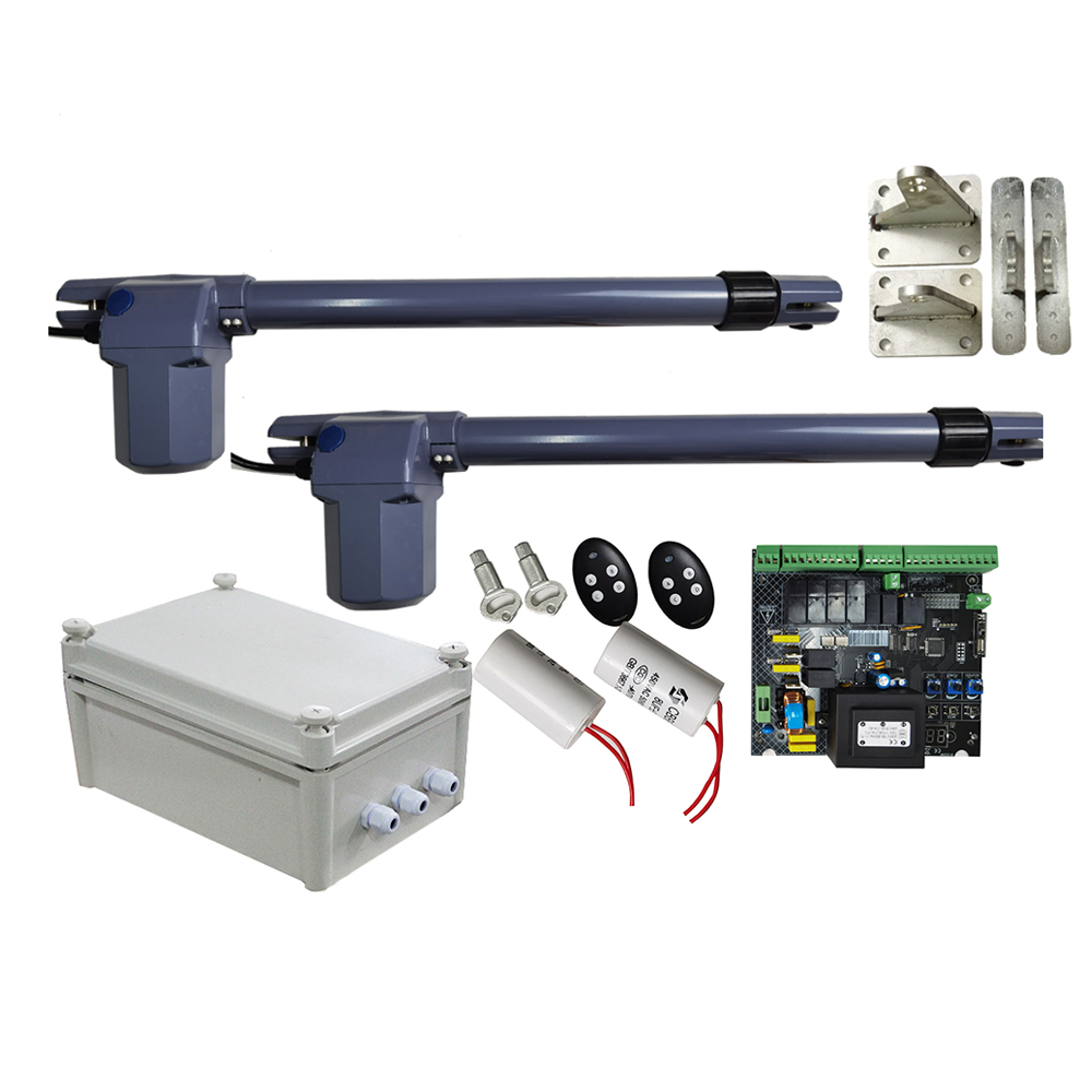 Горячая Распродажа 500 кг Wifi двойной электрический распашной ворот Мотор автоматический распашной Рычаг Открывания Ворот