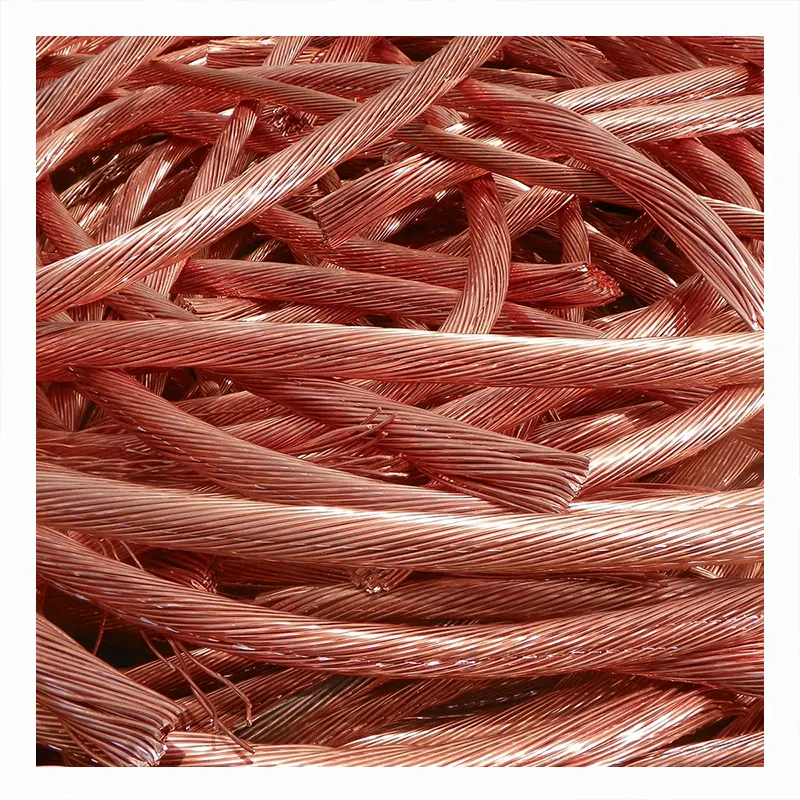 Metaal Verkopen In Bulk Rood Koperdraad 0.2-1.6Mm Draaddiameter Hergebruik Koperdraad Schroot Koper China Supply One-Stop Service