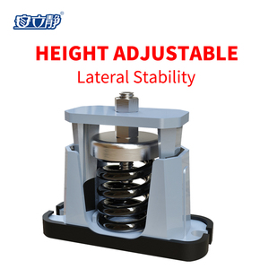 Anlijing Chất lượng cao ALJ-0702 van điều tiết cao su mùa xuân rung cô lập gắn kết giảm tiếng ồn rung động cho máy bơm máy làm lạnh máy phát điện - Product Image 6