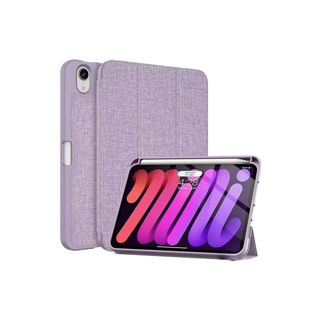 Case for New iPad Mini 6 Case 2021 with Pencil Holder,Soft TPU Back Cover for 2021 iPad Mini 6th Generation 8.3 Inch