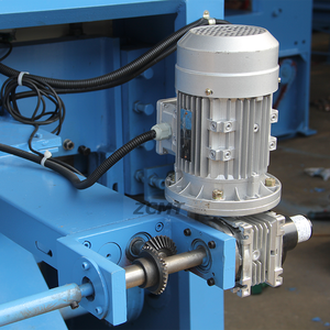 Elektrik mekanik kesici makinesi sac giyotin kesme ekipmanları kanalı yapımı için Premium elektrikli giyotin - Product Image 5