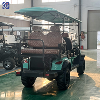Voiture de golf électrique personnalisée confortable CAMP, tout-terrain, 6 places, voiturette de club, buggy de chasse