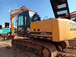 Excavatrice de R215-7 utilisée par 22ton Hyundai R215-7 dans la bonne forme disponible avec de pleins composants de noyau - Product Image 3