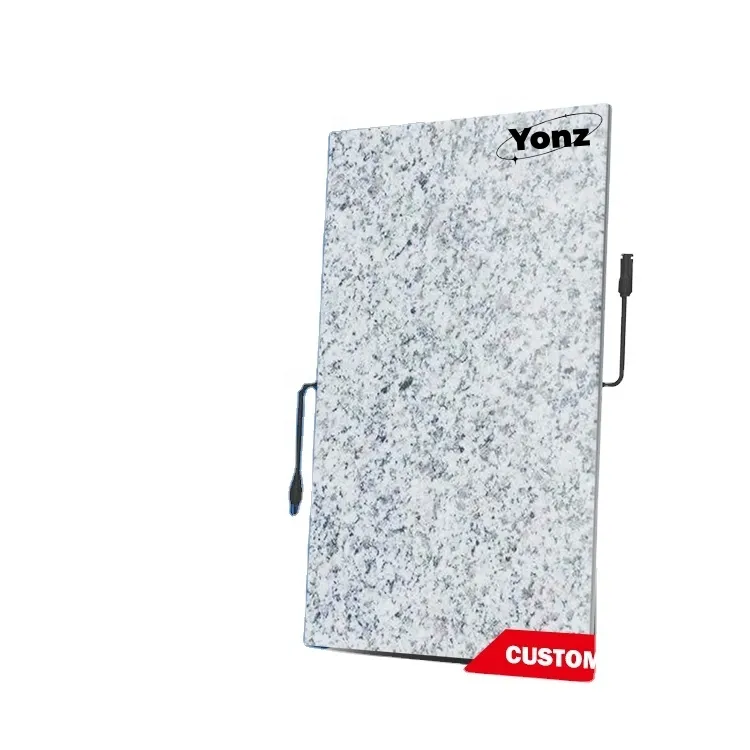 Yonz bipv 건물 150W 180W 200W 235W 건물 용 태양 전지 패널 유리 외관