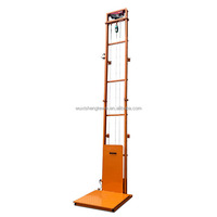 Table élévatrice hydraulique pour marchandises, élévateur vertical mural hydraulique pour entrepôt