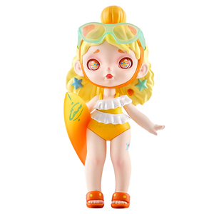 TOYCITY <span class=keywords><strong>Laura</strong></span>'s Pool Fight Series Blind Box Space Capsule ABS/PVC Juguetes <span class=keywords><strong>de</strong></span> moda Personajes lindos Escala 1/12 Regalo perfecto para el espacio - Product Image 1