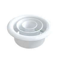 Diffuseur à jets multi-anneaux en aluminium moderne pour systèmes HVAC