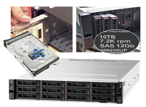 7XB7A00046 10TB 7.2K SAS 12G  SSD - ดิสก์สำหรับเซิร์ฟเวอร์ระดับองค์กร - Product Image 2