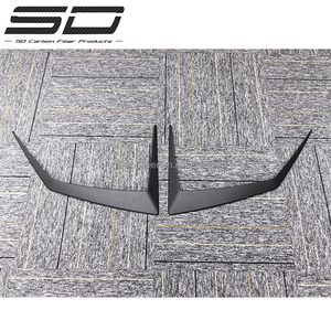 Kit de carrosserie en Fiber de carbone sec mat Style Vrs becquet avant Aero pour Lamborghini <span class=keywords><strong>Huracan</strong></span> <span class=keywords><strong>STO</strong></span> - Product Image 2