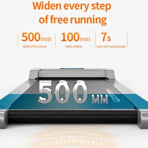 Taşınabilir elektrikli motorlu spor salonu egzersiz koşu bandı mini düz koşu altında masa yürüyüş pedi - Product Image 4