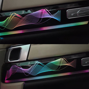 Kit d'éclairage d'ambiance intérieur personnalisé pour Land Rover Range Rover Vogue, lampe d'ambiance LED pour tableau de bord et portières, fabrication d'usine - Product Image 6