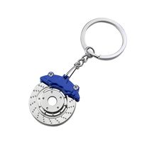 Porte-clés de voiture sport en métal, mousqueton en alliage de zinc, porte-clés personnalisé pour entreprise, turbine turbo, pièce de voiture, marque Jutien, haute qualité