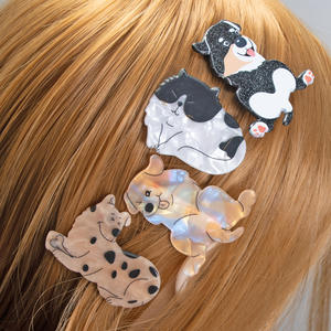 Goreisi Cute Cartoon Animal Series para mujeres Sweet Natural Bangs Clips de pico de pato japoneses y coreanos Accesorios para el cabello - Product Image 3