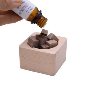 Diffusore personalizzato di olio essenziale aromaterapia in legno profumato catasta di legna per casa ufficio auto guardaroba sala Yoga - Product Image 1