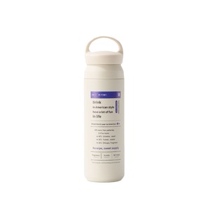 Termo portátil de acero inoxidable 304, taza de café americana, cubierta de mango aislada, botella de vacío, bebida de agua - Product Image 5
