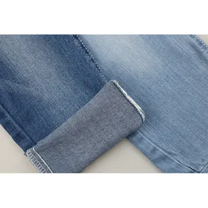 Chất Lượng Rất Tốt Ánh Sáng Trọng Lượng 98% Cotton 2% Cotton Spandex Denim Vải Cho Quần Jean