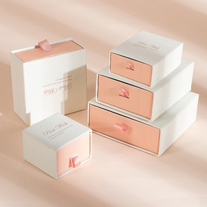 Customized Paper Cardboard Drawer Jewelry Packaging Gift Box Jewellery packaging boxes