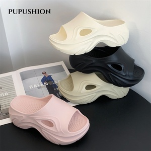<strong>2026</strong> New Style <strong>Fashionable</strong> Thick Bottom Comfortable Women's Summer Wear EVA Shit-feeling Vacation Beach Seaside <strong>Sandals</strong> Sweet - Product Image 2