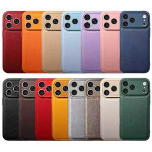 Funda de <span class=keywords><strong>Tel</strong></span>éfono de Cuero PU con Textura Litchi para <span class=keywords><strong>iPhone</strong></span> 16 Pro Max, Carcasa Trasera de TPU para 17 Pro Max, 11, <span class=keywords><strong>12</strong></span>, 15, 13, 14, 17e, 17 Pro Max - Product Image 6