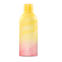 Aminozuur douchemousse, aluminium spuitbus schuimende douchegel met melk, sinaasappel, kersenparfum 350ml.