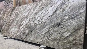 Losa de piedra de alta calidad, mármol de ondas de Alaska con acabado pulido para islas de cocina duraderas, patios al aire libre y baños elegantes - Product Image 6