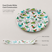 Assiettes, gobelets, cuillères et fourchettes jetables en papier de qualité alimentaire de 9 pouces pour fête d'anniversaire, mariage, vaisselle, vente en gros, approvisionnement en vrac