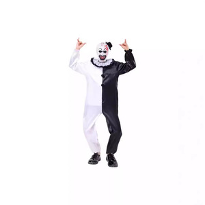 Costume de clown personnalisé unisexe en fibre de polyester, tenue de mascotte pour fête d'Halloween avec dessins - Product Image 2