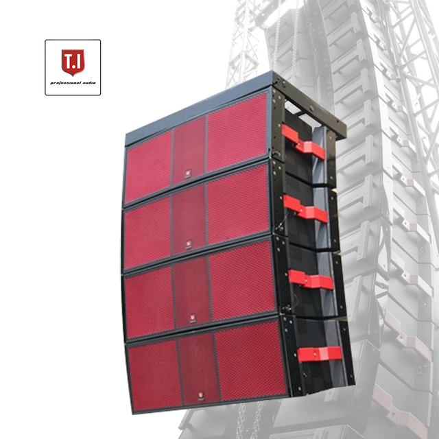 RMS 2500 Watts High Powerful Dual 15 Inch Coaxial Line Array 3 Way Audio Sound System Speakers