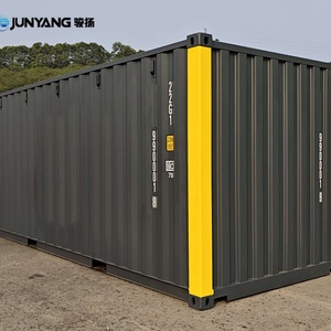 ตู้คอนเทนเนอร์ขนส่งสินค้าแห้งแบบมาตรฐาน ขนาด 20GP 40 ฟุต ไฮคิวบ์ ใหม่เอี่ยม ราคาขายส่ง ผลิตจากเหล็กคอร์เทน - Product Image 2
