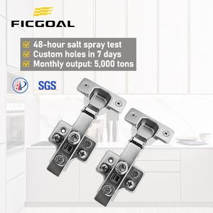 Ficgoal 3D Bên Ngoài Đồ Nội Thất 35Mm Thủy Lực Giấu Bản Lề Mềm Đóng Cửa Ẩn Nhà Máy Trực Tiếp Nguồn Cho Nhà Bếp Phòng Khách - Product Image 1