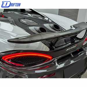 Pour Mclaren 570S à 600LT Style capot moteur arrière capot sec en Fiber de carbone - Product Image 3
