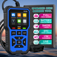 Escáner V539 OBD2 actualizado 2025, lector de código de falla de coche alimentado por USB para vehículos de protocolo OBD II desde 1996, herramientas de escaneo