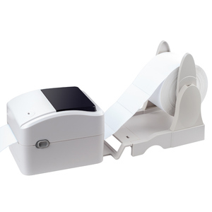 Impresora de etiquetas de 4 pulgadas, dispositivo de impresión térmica de Waybill 4x6, diente azul, para <span class=keywords><strong>Amazon</strong></span> FBA, código de barras, negro y blanco, ABS nulo, envío gratis - Product Image 6