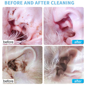 犬と猫の耳の感染症を和らげるための8オンスのアルコールを含まない獣医用フォーミュラオティック酵素ソリューションをカスタマイズする - Product Image 5