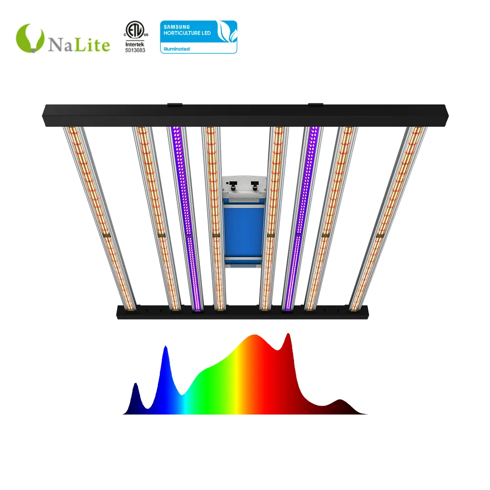 Balastro Hid de 1000 vatios para cultivo de plantas, luz Led para cultivo de orquídeas, UV e IR con Chips, 1200