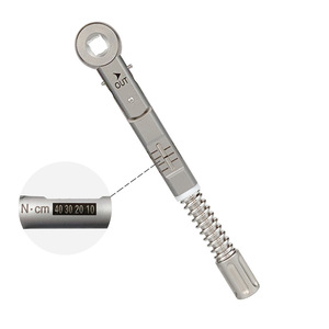 Dental wrench, implant <b>square</b> open-end, Torx-shaped, dual-purpose ratchet, double-ended open-end wrench, oral <b>tools</b> - Product Image 1
