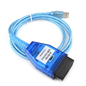 Para BMW Inpa K + dcan Usb Ft232 con interruptor para cable de diagnóstico de coche herramienta de solución de problemas de coche azul para BMW obd2 escáner de código - Product Image 3