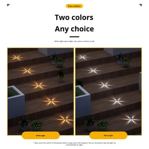 Luz Solar Decorativa para Suelo IP65 con 6 LED para Exteriores, Patio, Jardín, Balcón, Escaleras - Product Image 4