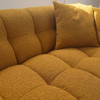 Nordic Boucle Canapé Salon Chaise Lounge Canapé d'angle Superbe