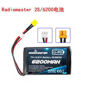 Batería Li-Po Radiomaster 7.4V 6200mAh 2S para modelo de dron RC - Product Image 2