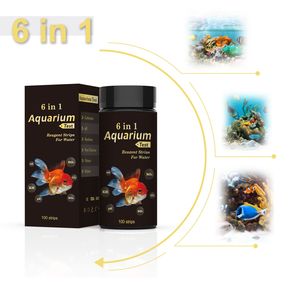 Vis-En Aquariumwaterteststrips 6 In 1 Testkit Voor Vijverwater - Product Image 2