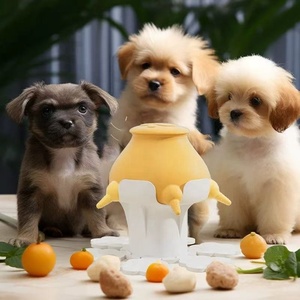 Gamelle anti-étouffement pliable en silicone pour chiots et chats, distributeur de nourriture pour animaux de compagnie, vente en gros - Product Image 2
