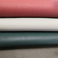 Waterproof Embossed Faux Leather Upholstery Vinyl Fabric PU PVC Material Roll Chair Sofa Bag Furniture Home Textile Decoration