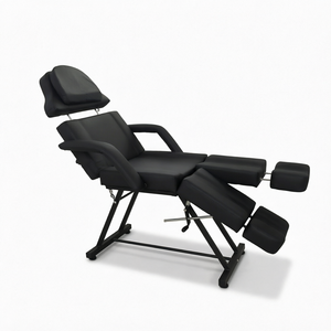 Table de massage pliable portable moderne de haute qualité avec repose-tête et pieds séparés pour hôtel et spa à domicile - Product Image 1