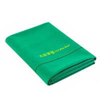 Nappe de billard Andy 988 en laine, personnalisable, 9 boules avec logo et lumière, emballée dans une boîte pour le billard.