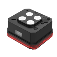 Kit de feux arrière à LED pour semi-remorque, sans fil, magnétique, rechargeable, feux stop, clignotants et feux arrière