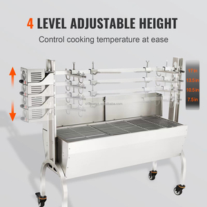 Barbecue rotatif extérieur robuste WeWork pour rôtir cochon, agneau, poulet, 50W, 132LBS - Product Image 6