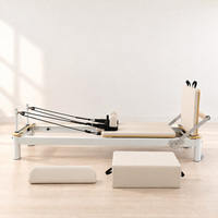 Nouvel équipement de Pilates Reformer en aluminium blanc pour studio domestique et commercial – Machine en alliage pour la remise en forme