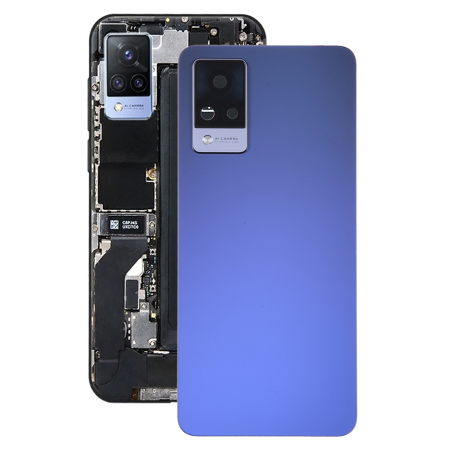 Original Factory Vivo V21 Mobile Phone Spare Parts Battery Back Covers with Camera Lens Cover